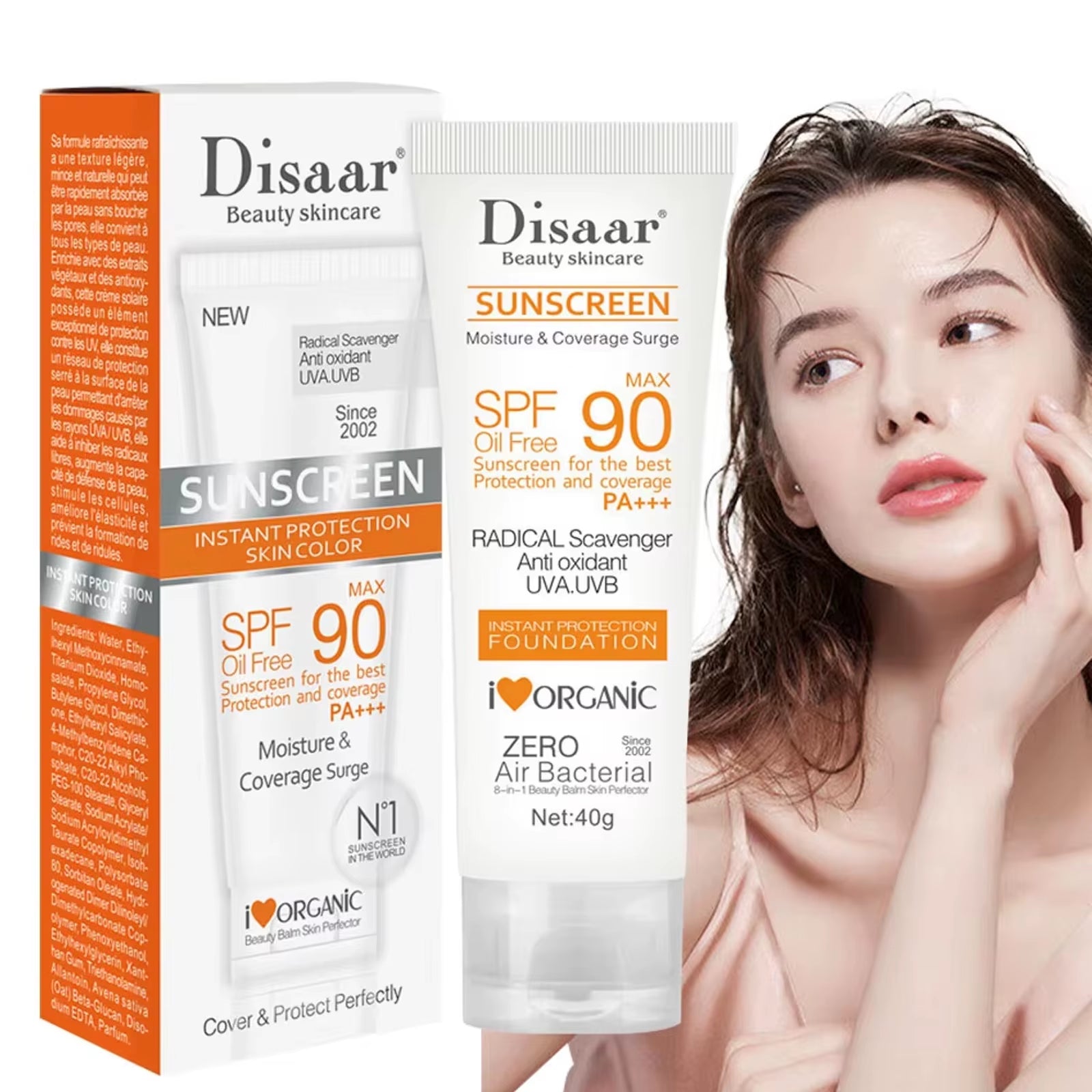 SPF 90+ Waterproof Face & Body Sunscreen