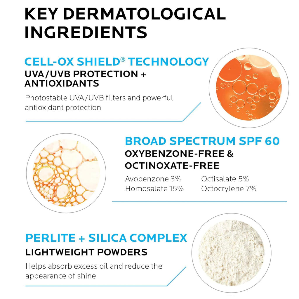 Anthelios Clear Skin Sunscreen SPF 60 – Oil-Free UV Protection