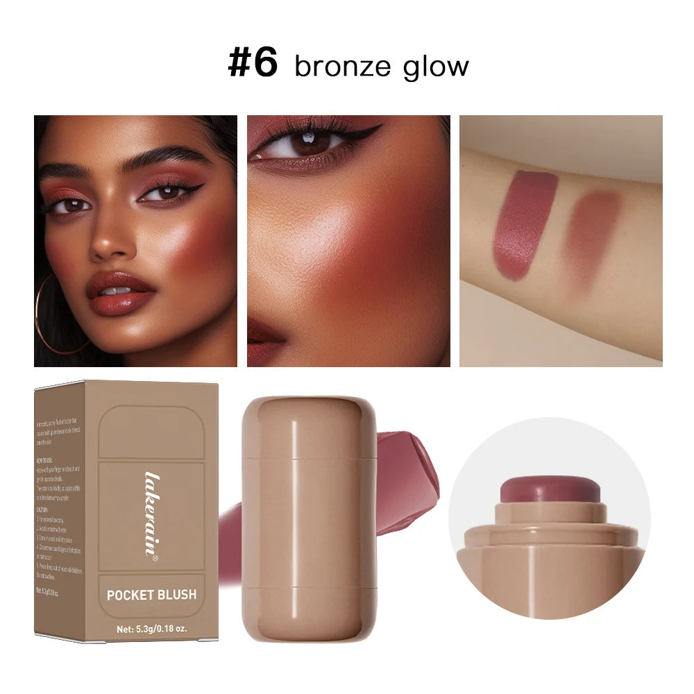 3-in-1 Blush Stick – Cream Lip, Cheek & Eye Tint | Long-Lasting Hydrating Makeup