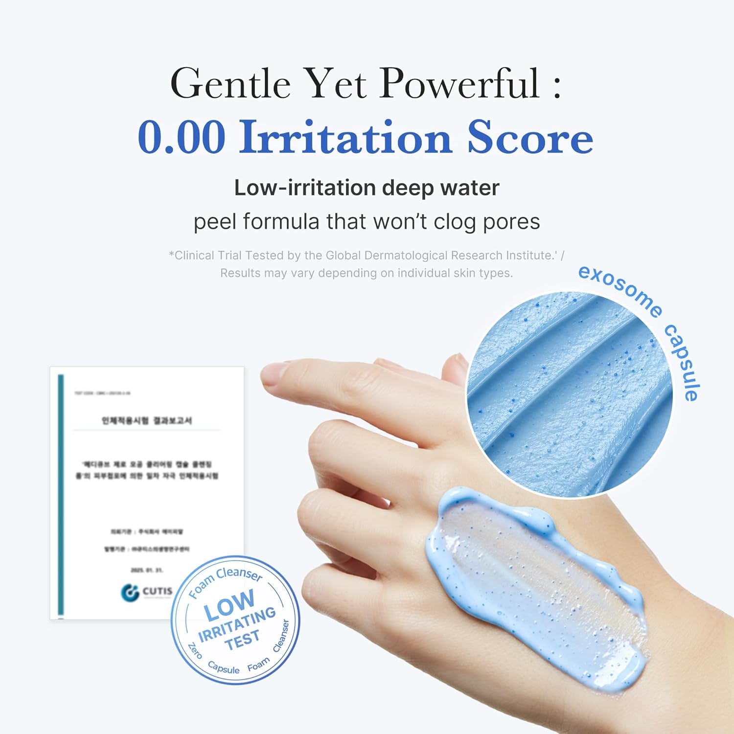 Zero Pore Capsule Cleansing Foam – Deep Pore Facial Cleanser with AHA, BHA & PHA | Gentle Daily Face Wash for Oily & Acne-Prone Skin (4.23 oz)