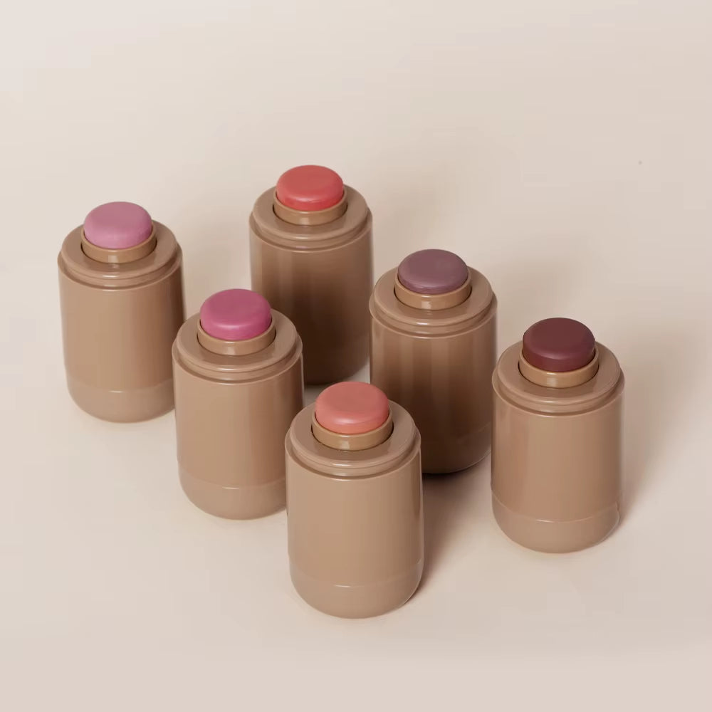 3-in-1 Blush Stick – Cream Lip, Cheek & Eye Tint | Long-Lasting Hydrating Makeup
