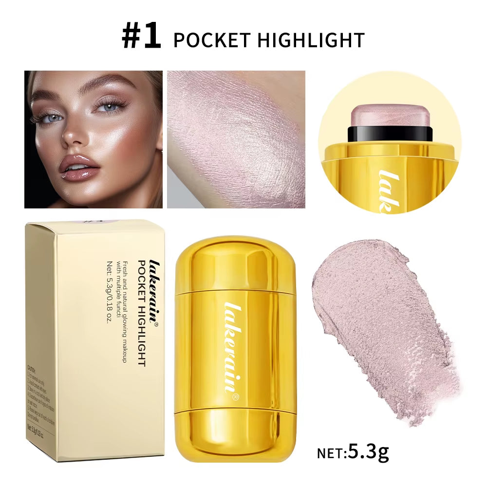 3-in-1 Blush Stick – Cream Lip, Cheek & Eye Tint | Long-Lasting Hydrating Makeup
