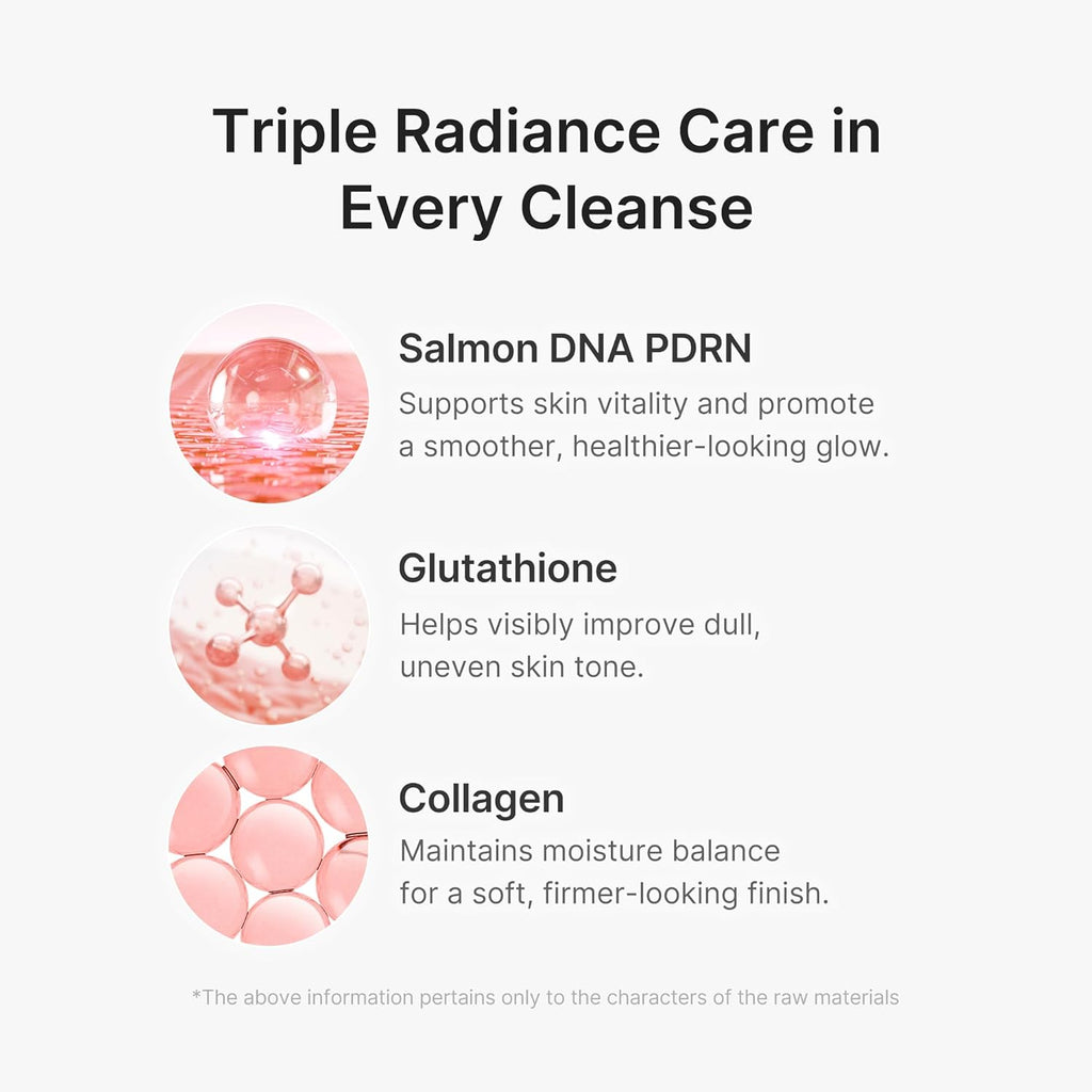 Tone Correcting Cleanser Duo: PDRN Capsule and Kojic Acid Turmeric Capsule Foam Cleanser | Targets Uneven Skin Tone & Dark Spots | Brightening & Clarifying Korean Skincare Set