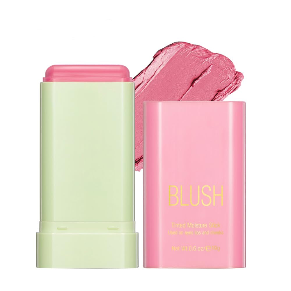 2-in-1 Multi-Use Blush Stick | Cream Blush & Lip Tint | Hydrating, Blendable, Long-Lasting Makeup