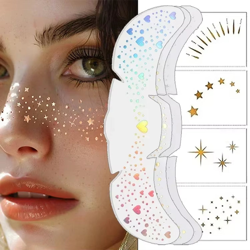 6PCS Temporary Freckles Makeup Patches | Natural Faux Freckle Stickers