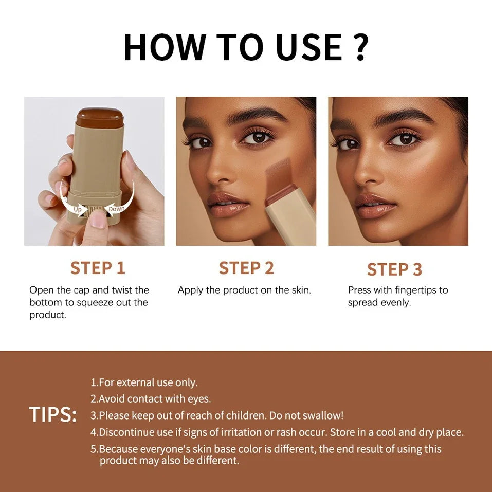 Waterproof Full Coverage Foundation Stick