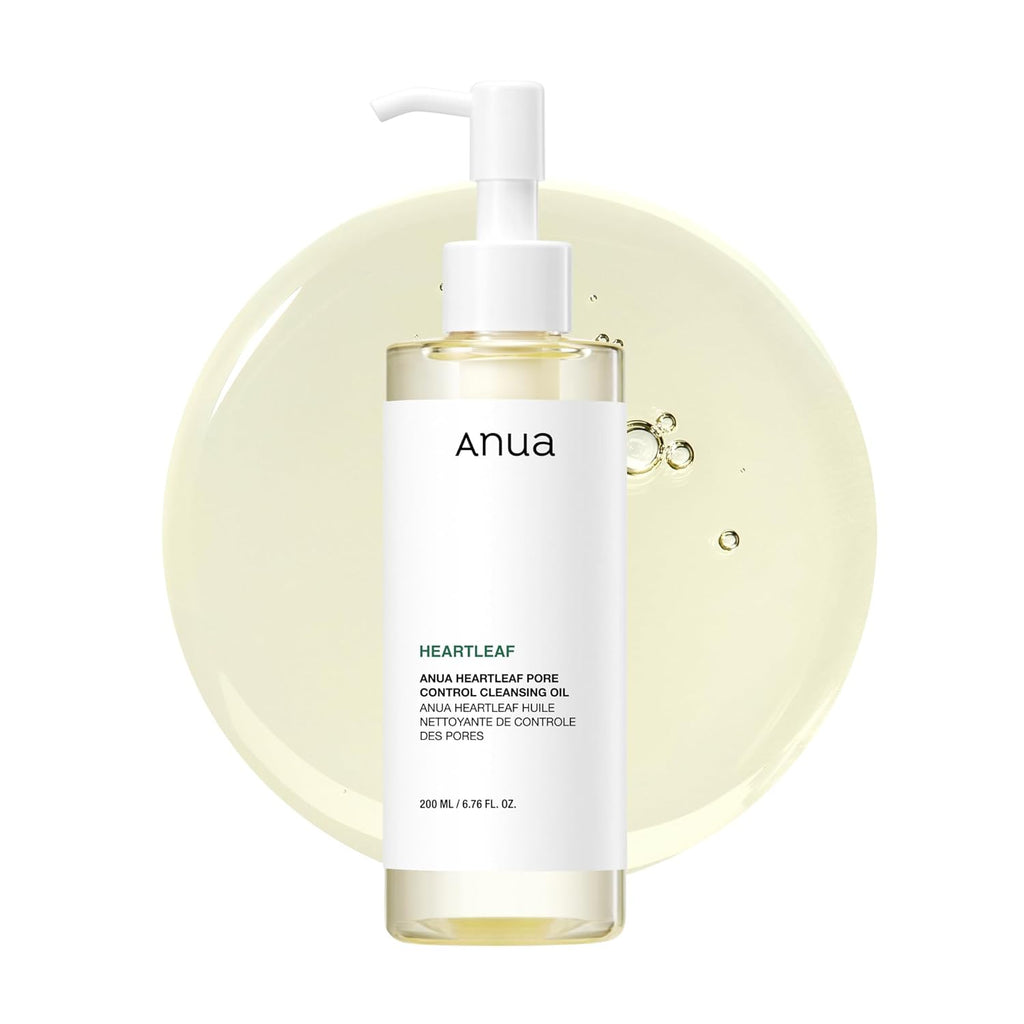 Heartleaf Pore Control Cleansing Oil – Gentle Makeup Remover & Deep Pore Cleanser (6.76 fl oz)