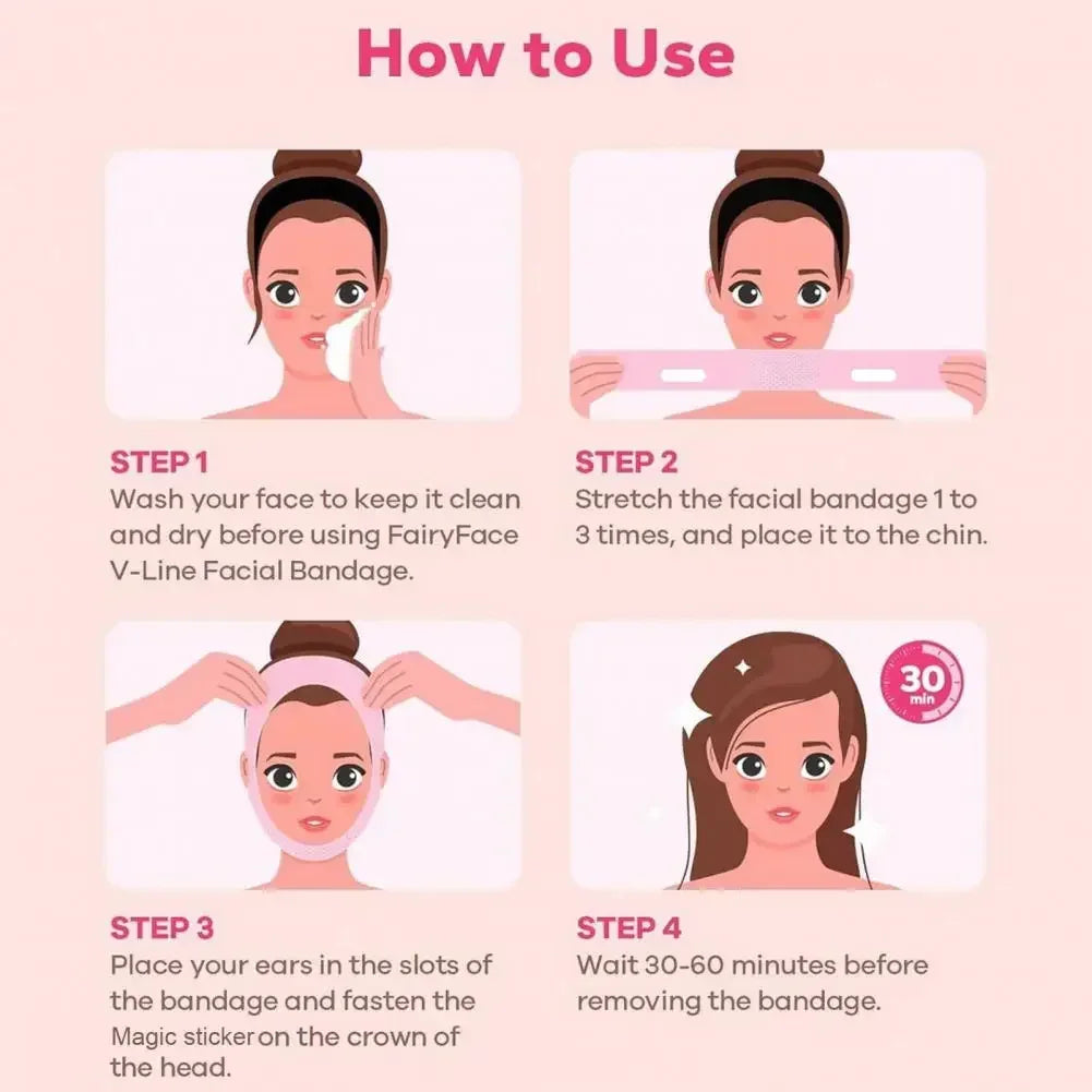 V-Line Face Slimming Bandage | Chin Lift & Face Shaping Strap