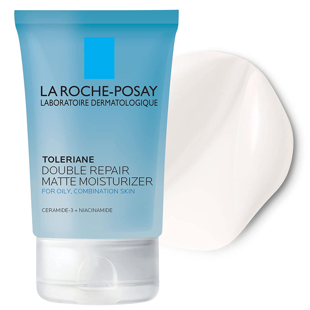 La Roche-Posay Toleriane Double Repair Matte Face Moisturizer SPF 30 | Oil-Free Daily Face Moisturizer with Ceramide & Niacinamide for Oily Skin