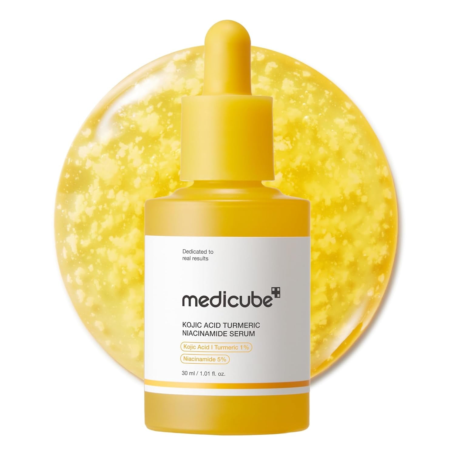 Medicube Kojic Acid Turmeric Clarifying & Balancing Capsule Serum 30ml – Brightening, Dark Spot & Hydrating Face Serum
