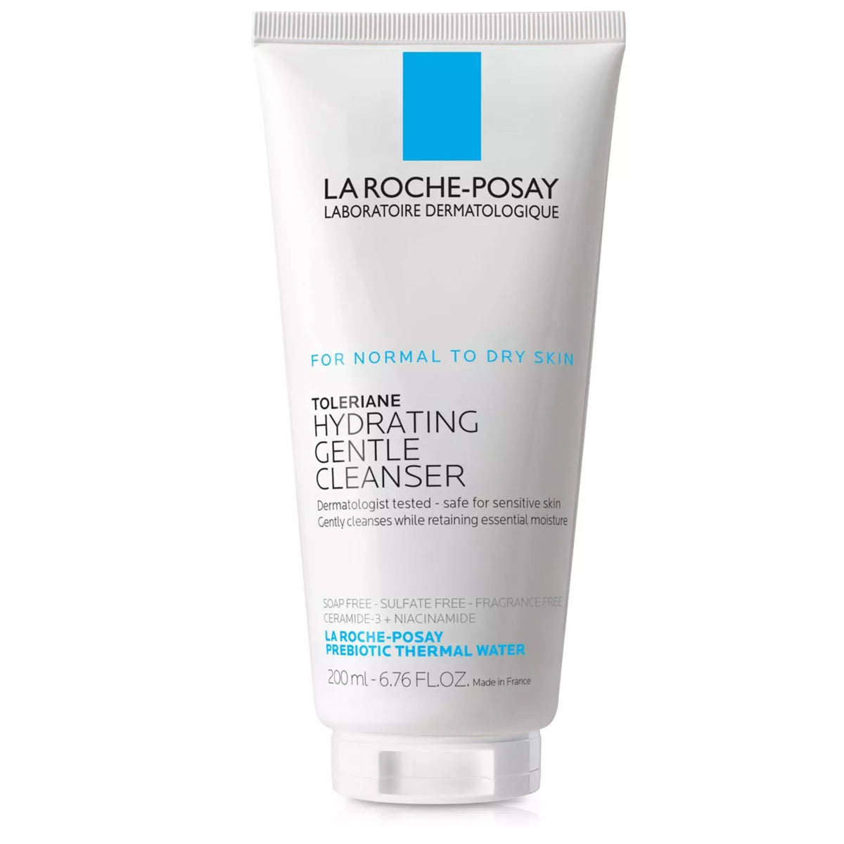 La Roche-Posay Toleriane Hydrating Facial Cleanser | Gentle Daily Face Wash for Normal to Dry & Sensitive Skin
