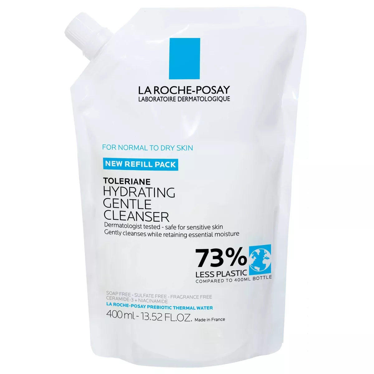 La Roche-Posay Toleriane Hydrating Facial Cleanser | Gentle Daily Face Wash for Normal to Dry & Sensitive Skin