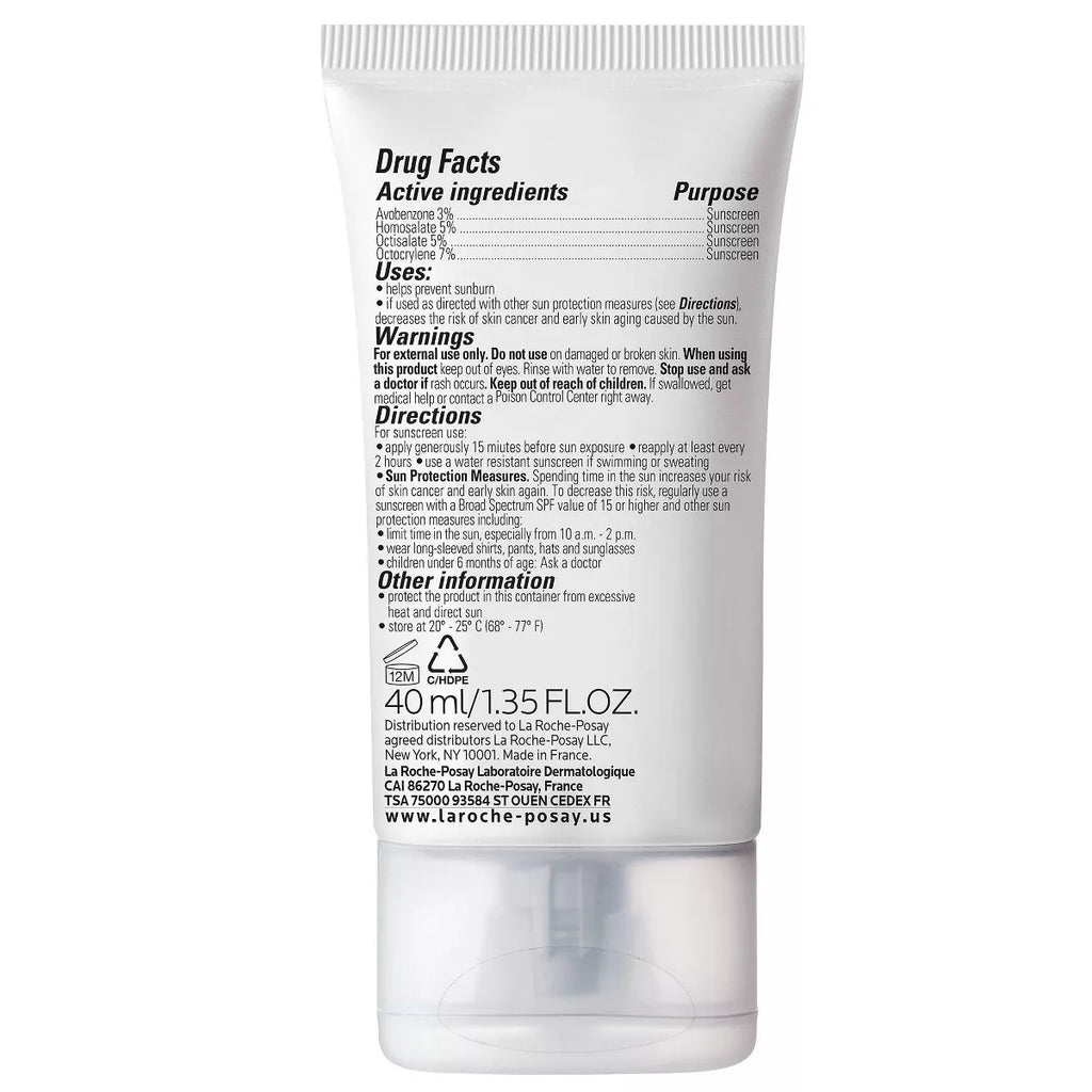 La Roche-Posay Toleriane Face Moisturizer SPF 30 | Ceramide & Niacinamide | Lightweight Daily Sunscreen