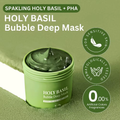 Korean Bubble Facial Mask | Holy Basil Deep Cleansing Mask