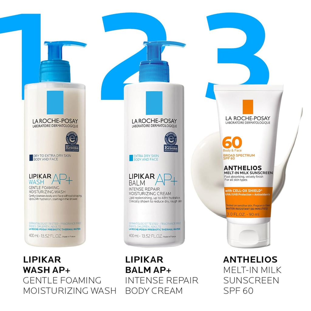 La Roche-Posay Anthelios Melt-In Milk Sunscreen SPF 60 | Face & Body Sunscreen