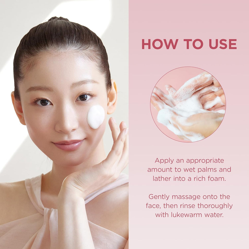 Hudson's Pick Poremizing Deep Cleansing Foam – Himalayan Pink Salt & Centella Face Cleanser (125ml / 4.23 fl oz)