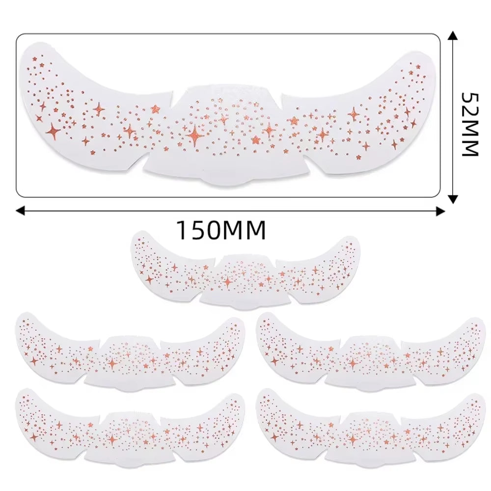 6PCS Temporary Freckles Makeup Patches | Natural Faux Freckle Stickers