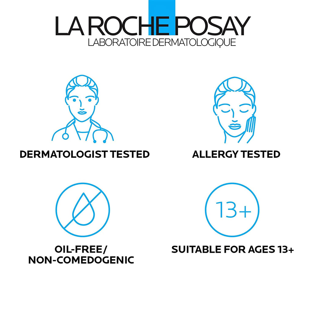 La Roche-Posay Toleriane Double Repair Matte Face Moisturizer SPF 30 | Oil-Free Daily Face Moisturizer with Ceramide & Niacinamide for Oily Skin