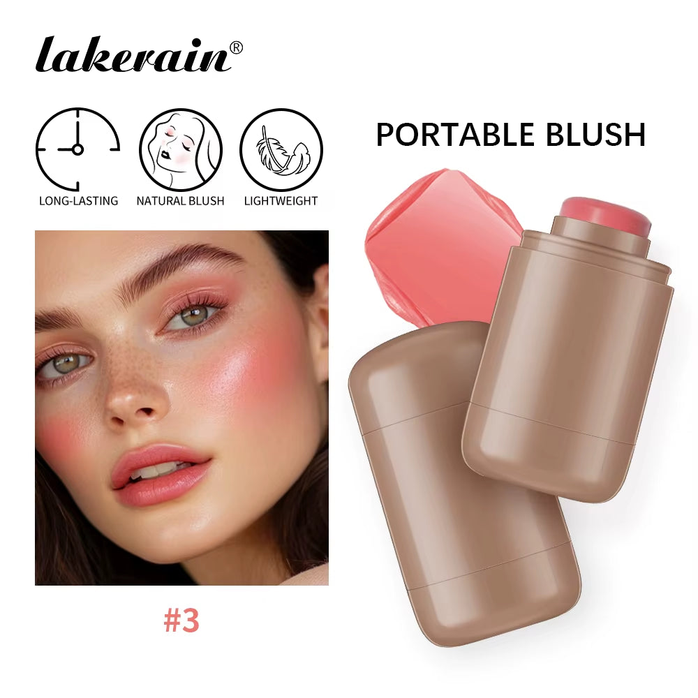 3-in-1 Blush Stick – Cream Lip, Cheek & Eye Tint | Long-Lasting Hydrating Makeup