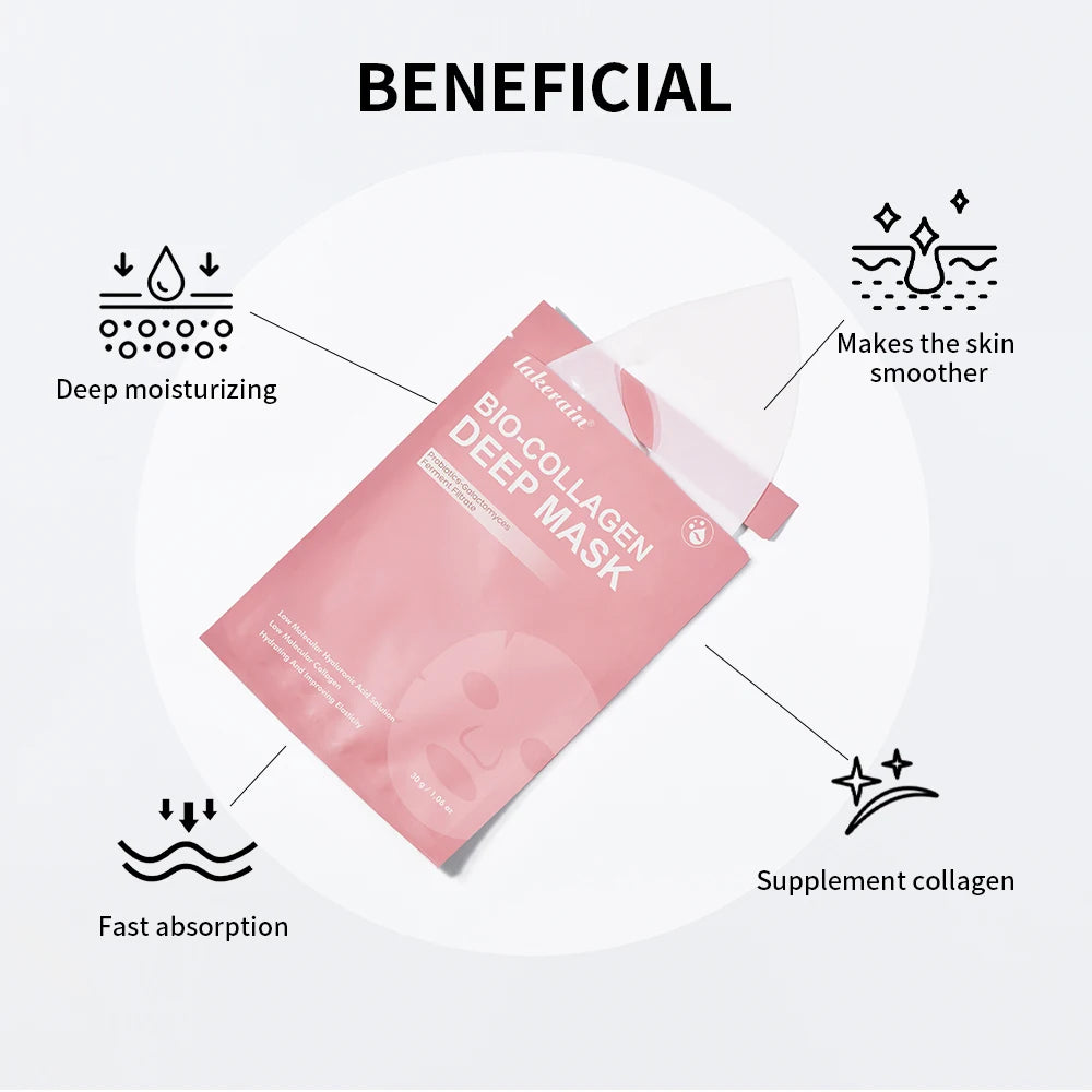 Bio-Collagen Deep Face Mask | Hydrating & Pore Care Overnight Mask