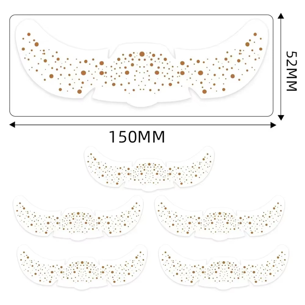 6PCS Temporary Freckles Makeup Patches | Natural Faux Freckle Stickers