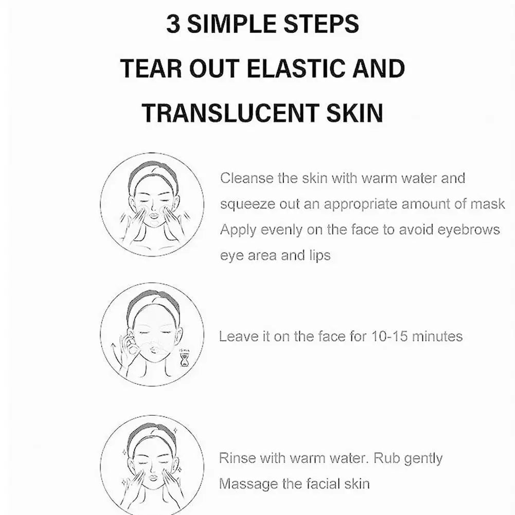 80G Gold Peel-Off Face Mask | Deep Cleansing & Blackhead Remover