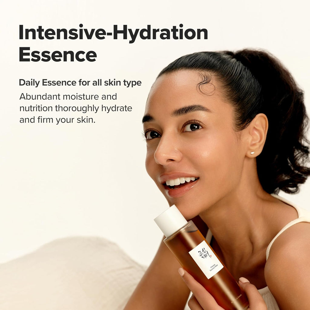 Ginseng Essence Water Hydrating Face Toner for Dry, Dull Skin. Korean Moisturizing Skin Care for Men and Women 150Ml, 5.07 Fl.Oz.