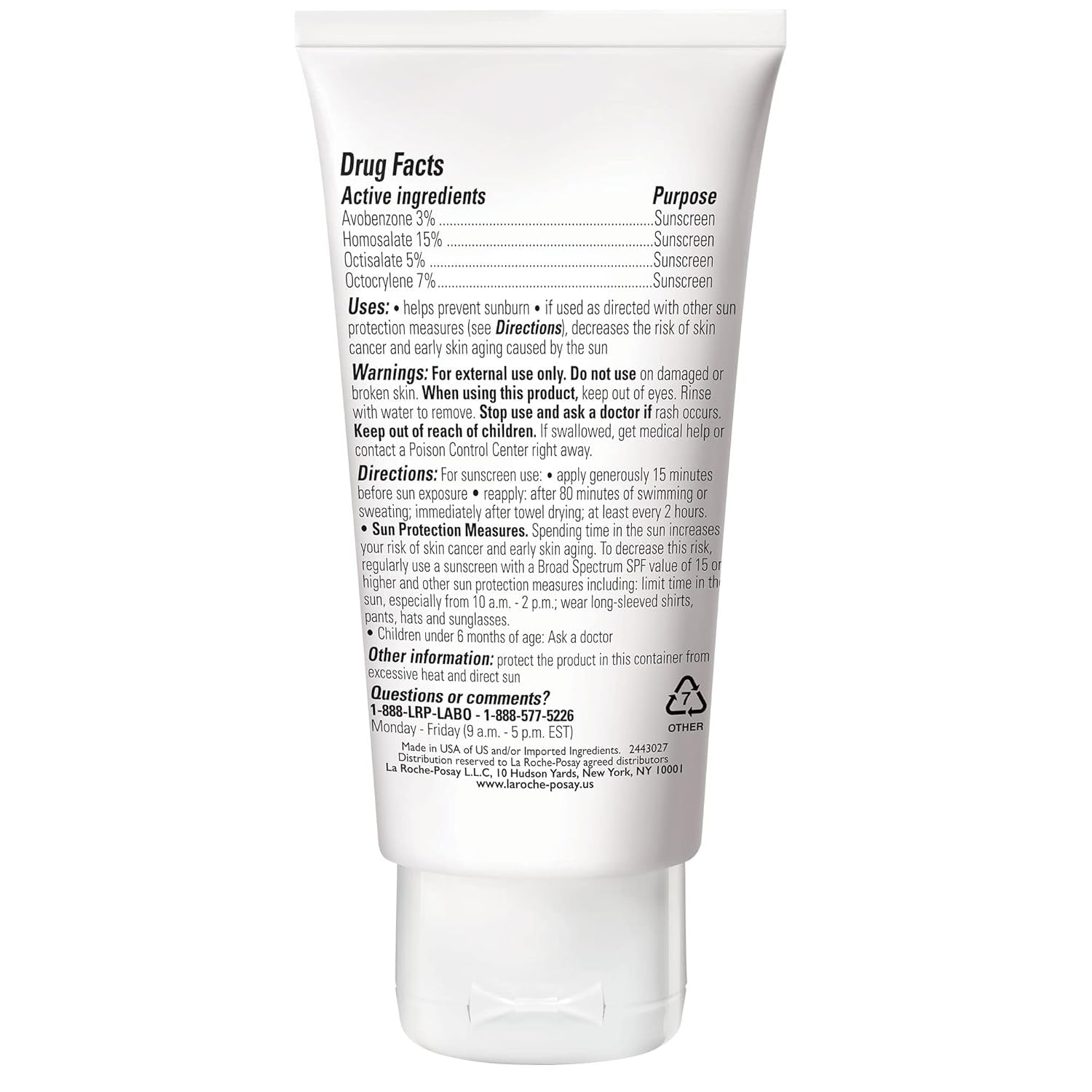 Anthelios Clear Skin Sunscreen SPF 60 – Oil-Free UV Protection