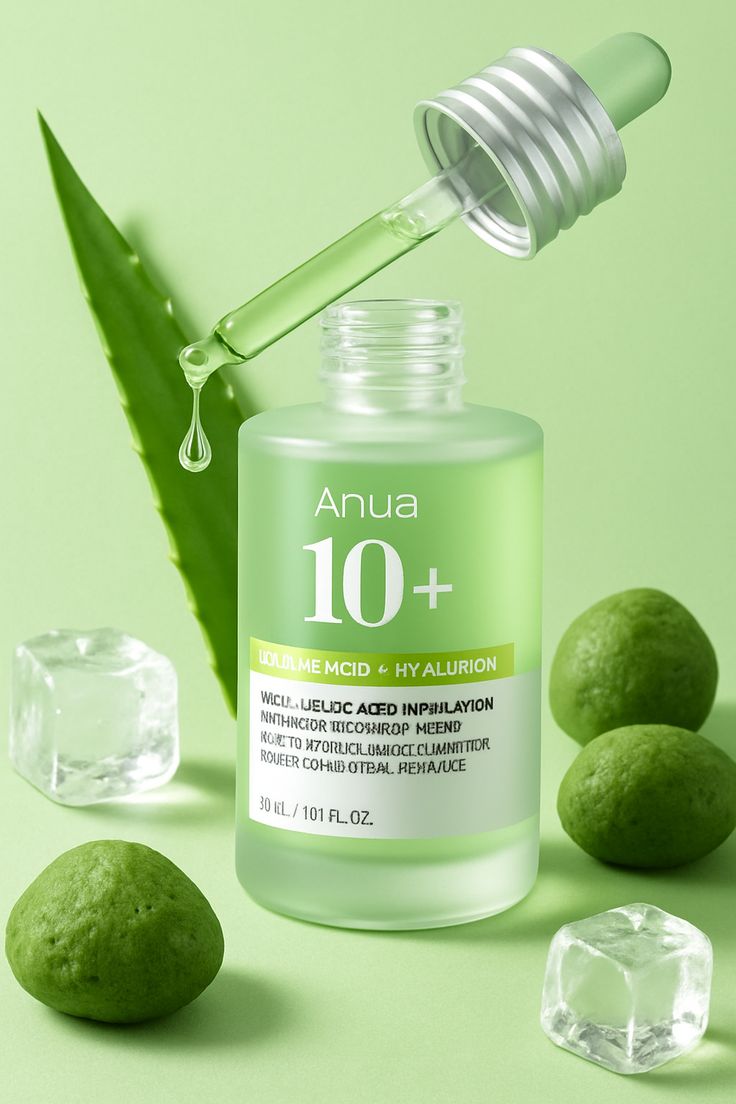 Anua Azelaic Acid 10% + Hyaluron Redness Soothing Serum – Calming & Hydrating Face Serum (30ml / 1.01 fl oz)