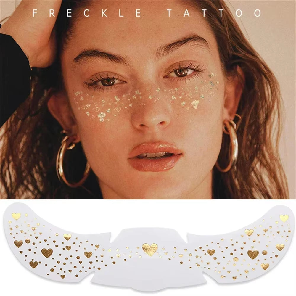 6PCS Temporary Freckles Makeup Patches | Natural Faux Freckle Stickers