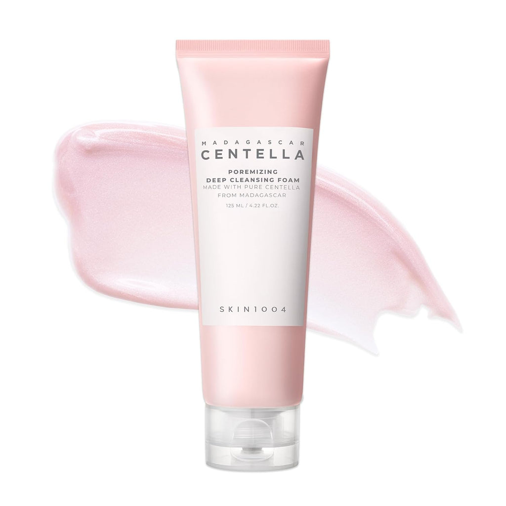 Hudson's Pick Poremizing Deep Cleansing Foam – Himalayan Pink Salt & Centella Face Cleanser (125ml / 4.23 fl oz)
