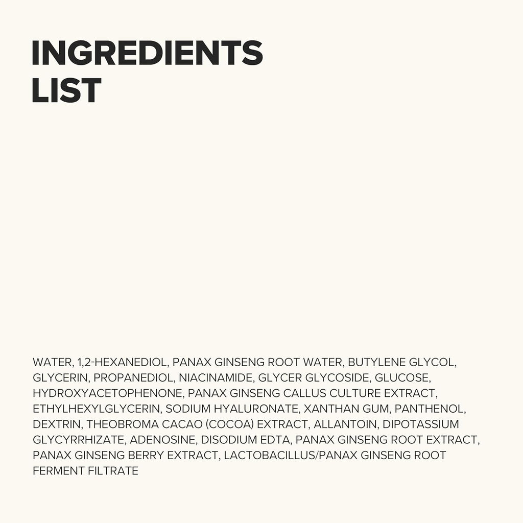Ginseng Essence Water Hydrating Face Toner for Dry, Dull Skin. Korean Moisturizing Skin Care for Men and Women 150Ml, 5.07 Fl.Oz.