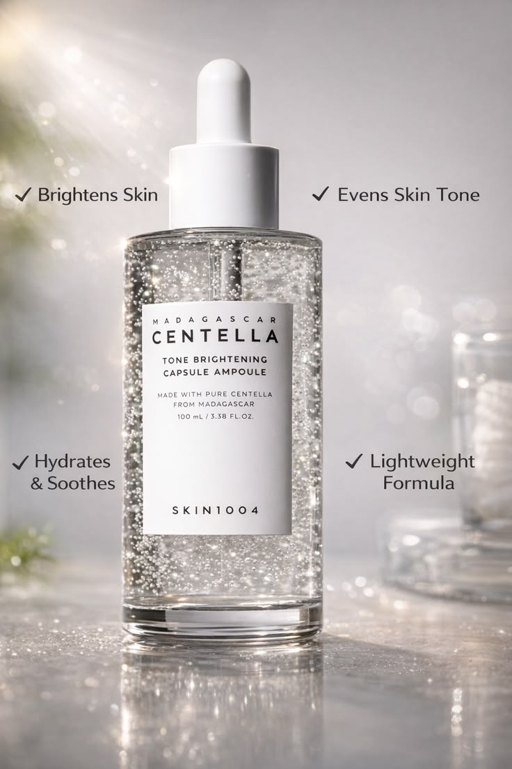 Tone Balancing Capsule Ampoule – Niacinamide & Centella Brightening Face Serum with Tranexamic Acid (50ml / 1.69 fl oz)