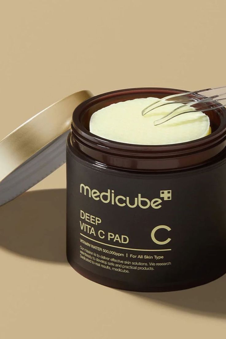 Medicube Deep Vita C Pads (70 Pads) – Brightening Toner Pads for Dark Spots, Acne Marks & Uneven Skin Tone